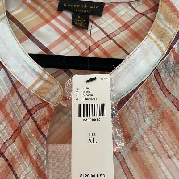 ANTHRO Current Air Ruffled Peasant Blouse - Picture 3 of 4